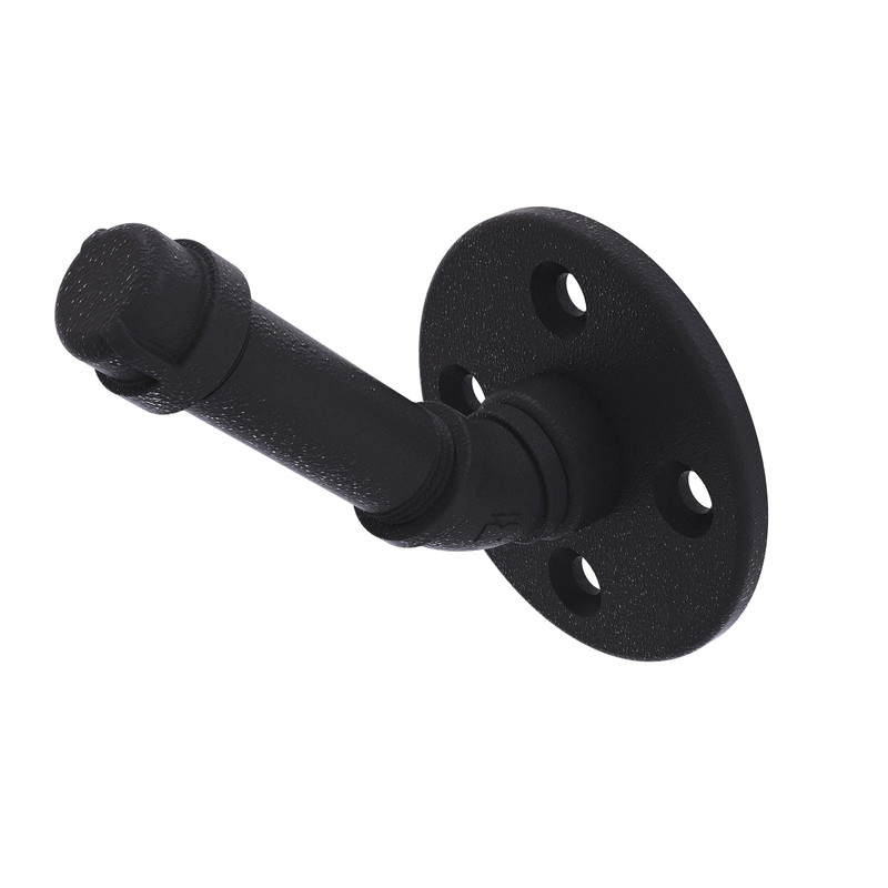 Single Robe Hook, -Matt Black Finish
